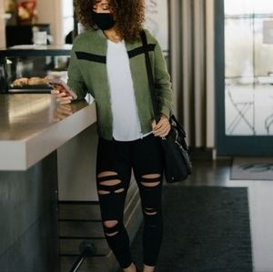 Zyia slash hi rise leggings